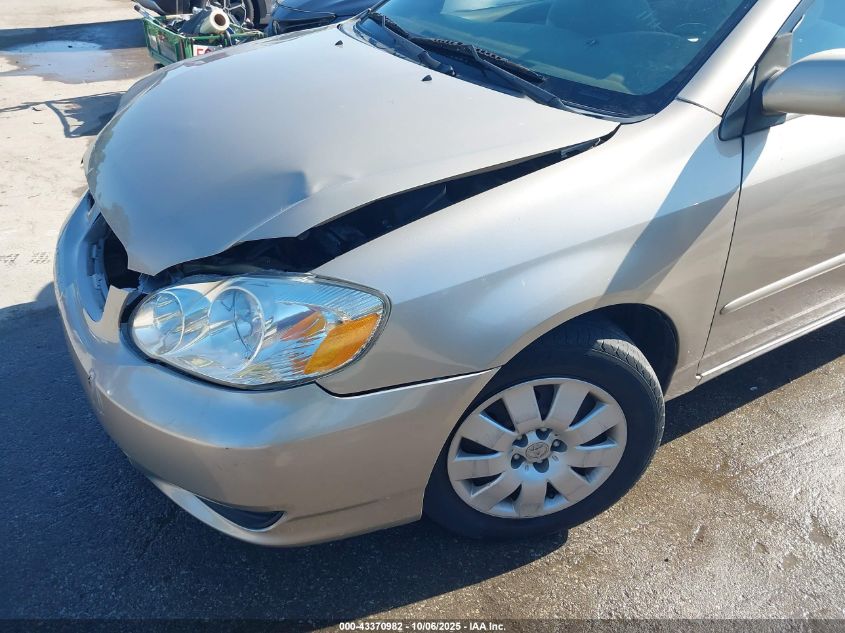 2004 Toyota Corolla Le VIN: 2T1BR32EX4C230925 Lot: 43370982