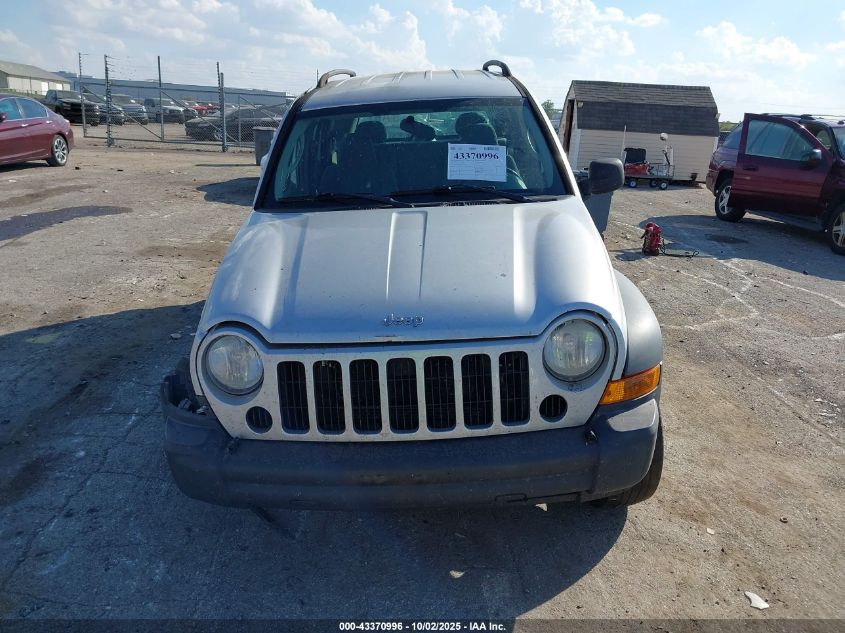 2007 Jeep Liberty Sport VIN: 1J8GL48K37W535973 Lot: 43370996