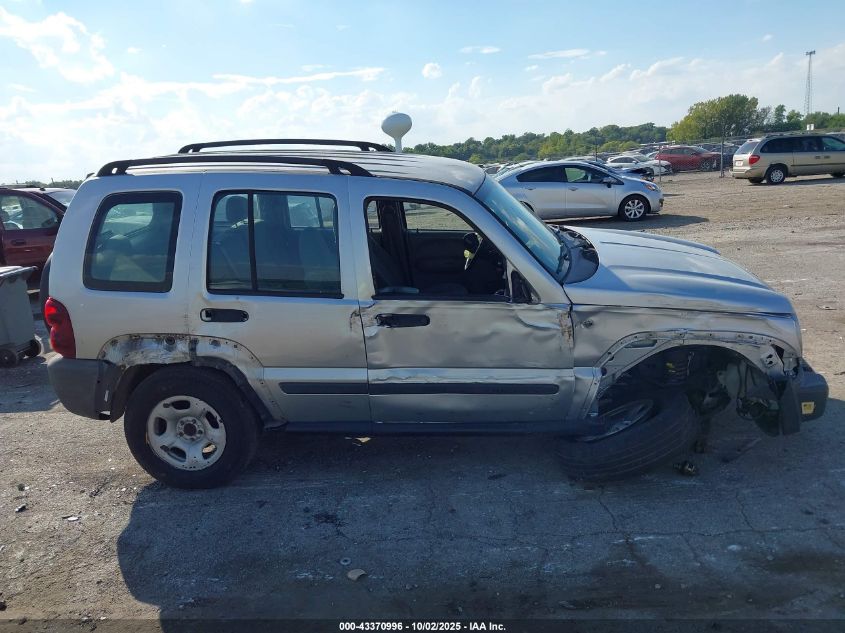2007 Jeep Liberty Sport VIN: 1J8GL48K37W535973 Lot: 43370996