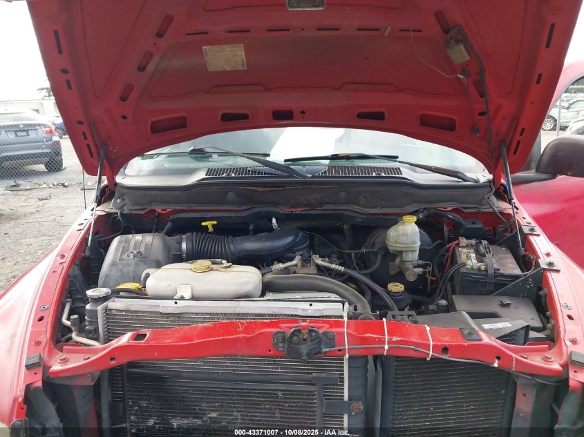 2002 Dodge Ram 1500 St VIN: 3D7HA18ZX2G185817 Lot: 43371007