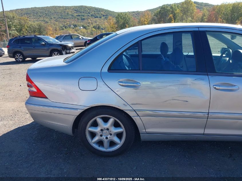 2003 Mercedes-Benz C 320 Sport VIN: WDBRF84J83F336597 Lot: 43371012