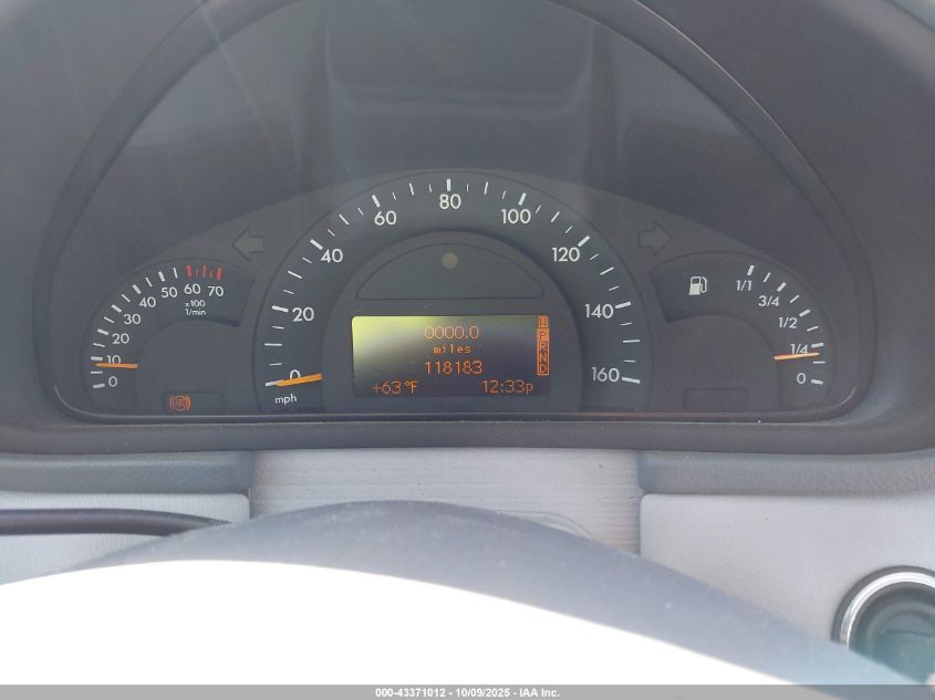 2003 Mercedes-Benz C 320 Sport VIN: WDBRF84J83F336597 Lot: 43371012