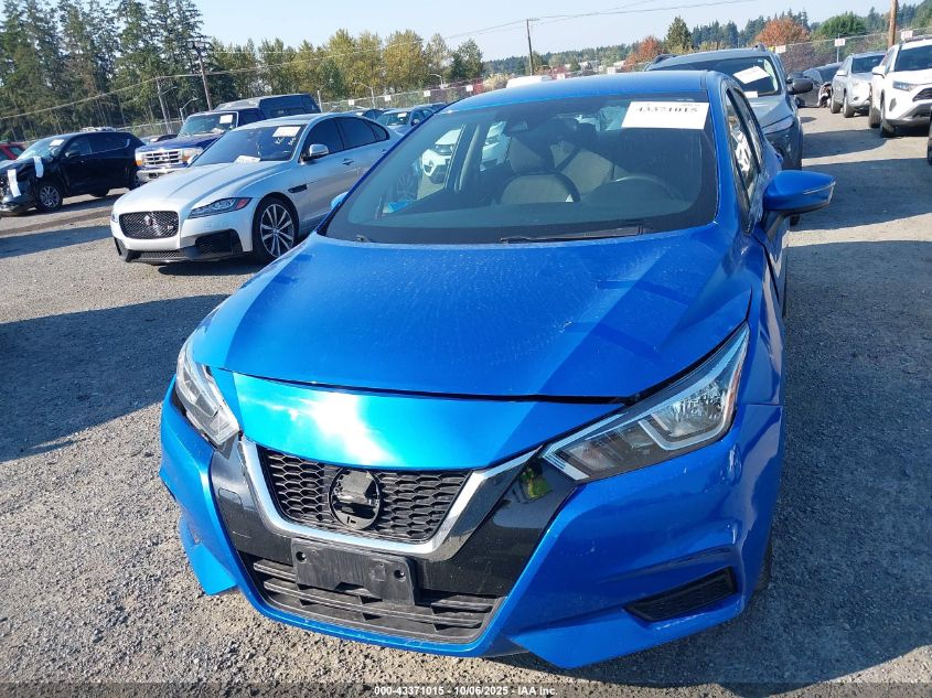 2021 Nissan Versa Sv Xtronic Cvt VIN: 3N1CN8EVXML808918 Lot: 43371015