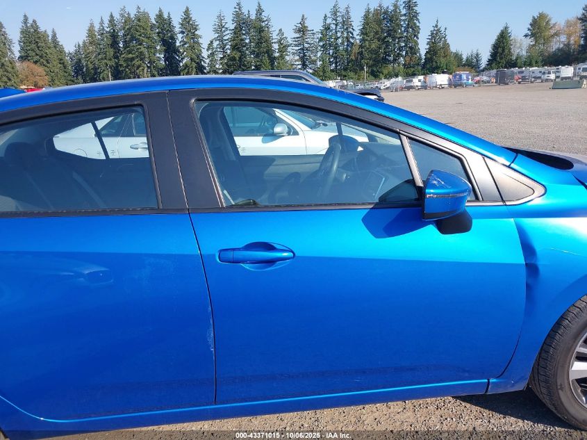 2021 Nissan Versa Sv Xtronic Cvt VIN: 3N1CN8EVXML808918 Lot: 43371015