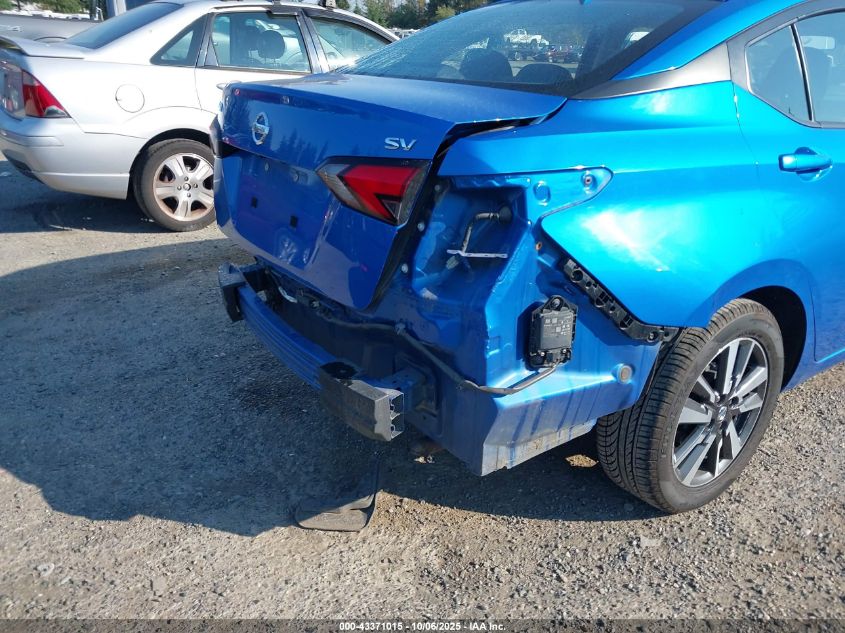 2021 Nissan Versa Sv Xtronic Cvt VIN: 3N1CN8EVXML808918 Lot: 43371015
