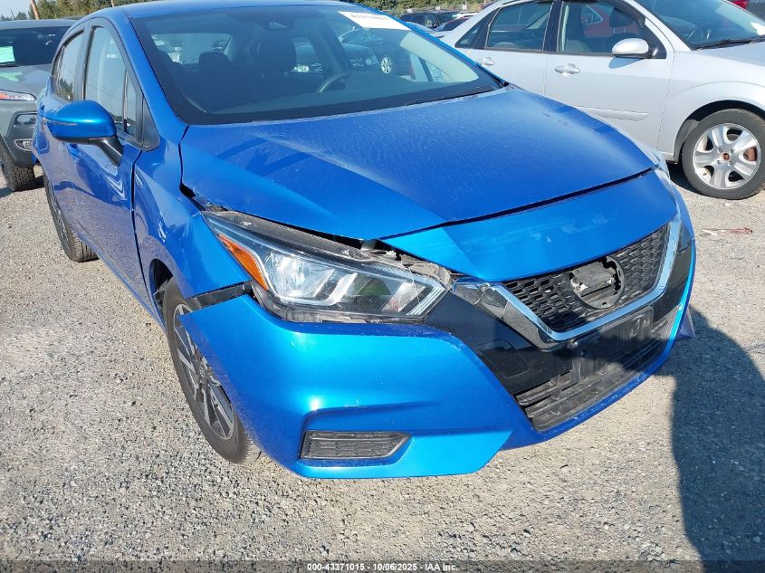 2021 Nissan Versa Sv Xtronic Cvt VIN: 3N1CN8EVXML808918 Lot: 43371015