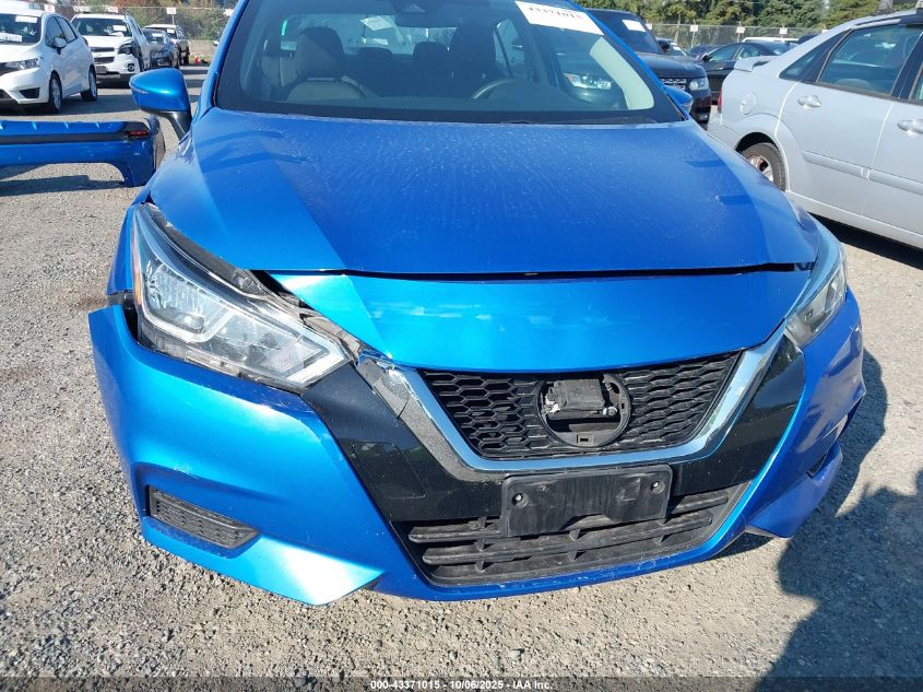 2021 Nissan Versa Sv Xtronic Cvt VIN: 3N1CN8EVXML808918 Lot: 43371015