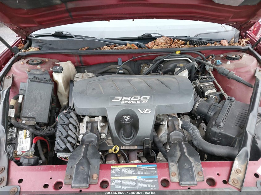 2005 Buick Lacrosse Cxl VIN: 2G4WD562651190513 Lot: 43371020