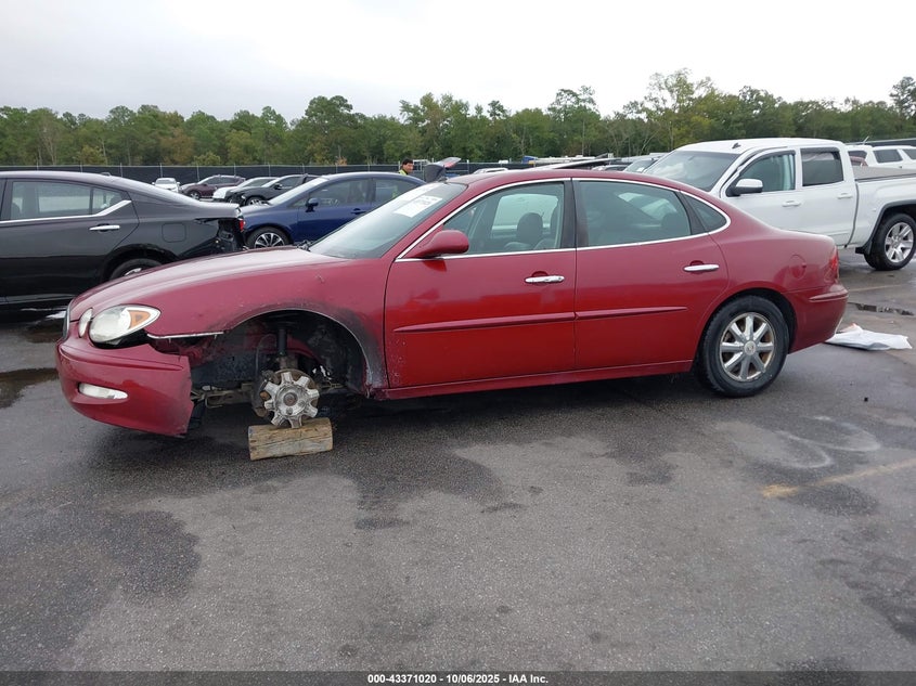 2005 Buick Lacrosse Cxl VIN: 2G4WD562651190513 Lot: 43371020