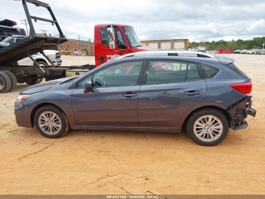 2017 Subaru Impreza 2.0I Premium VIN: 4S3GTAD66H3737966 Lot: 43371026