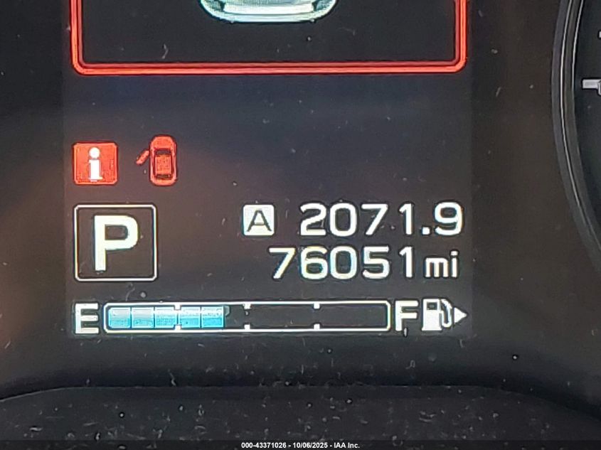 2017 Subaru Impreza 2.0I Premium VIN: 4S3GTAD66H3737966 Lot: 43371026