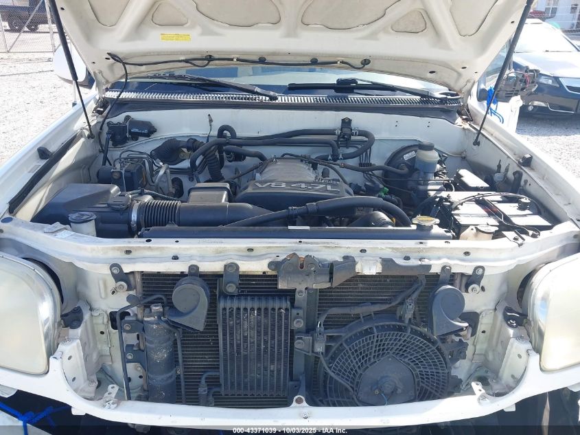 2003 Toyota Sequoia Limited V8 VIN: 5TDZT38A93S162725 Lot: 43371039