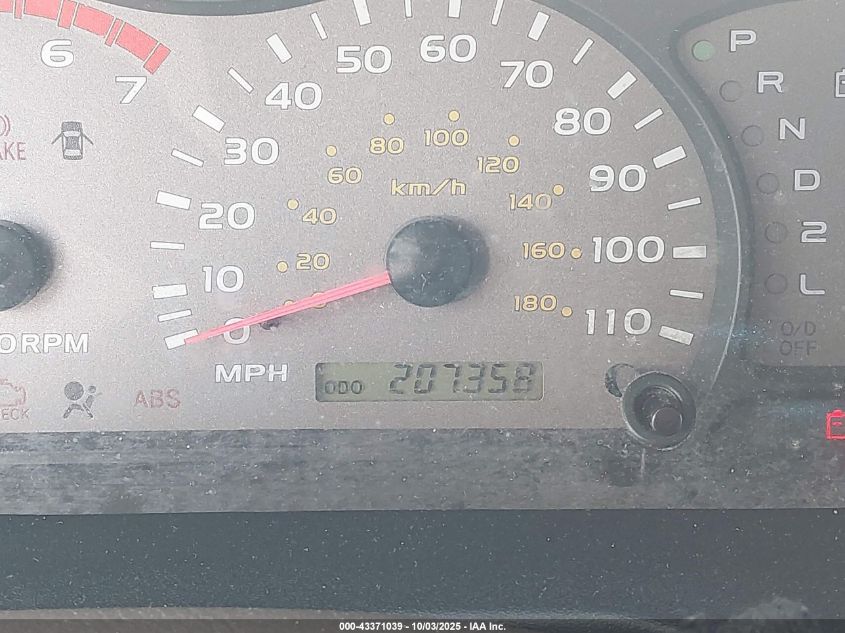 2003 Toyota Sequoia Limited V8 VIN: 5TDZT38A93S162725 Lot: 43371039