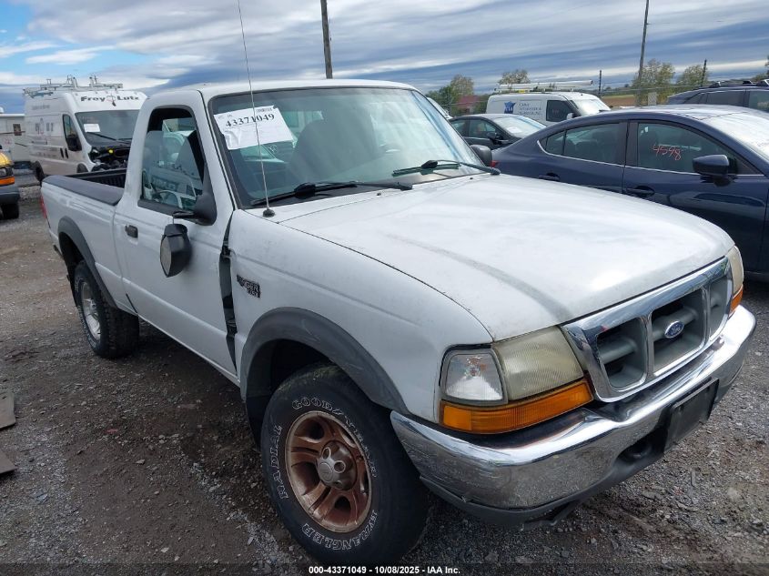 2000 Ford Ranger Xl/Xlt VIN: 1FTYR11V1YTA81383 Lot: 43371049