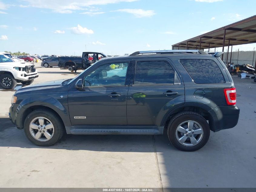 2008 Ford Escape Limited VIN: 1FMCU04198KC45864 Lot: 43371053