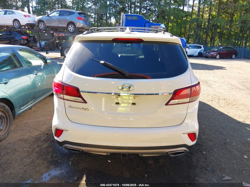2017 HYUNDAI SANTA FE SE KM8SN4HF5HU175273