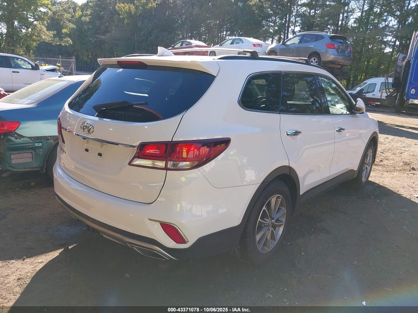 2017 HYUNDAI SANTA FE SE KM8SN4HF5HU175273