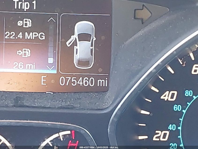 2015 Ford Escape Titanium VIN: 1FMCU9JX7FUA07073 Lot: 43371084