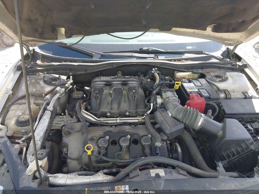 2010 Ford Fusion Se VIN: 3FAHP0HG7AR356274 Lot: 43371096