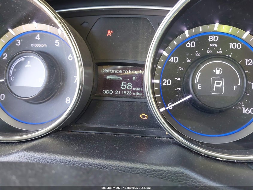 2011 Hyundai Sonata Se/Limited VIN: 5NPEC4AB8BH298808 Lot: 43371097