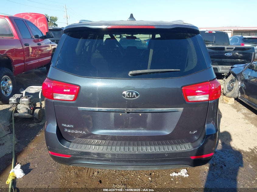 2017 Kia Sedona Lx VIN: KNDMB5C1XH6242672 Lot: 43371108