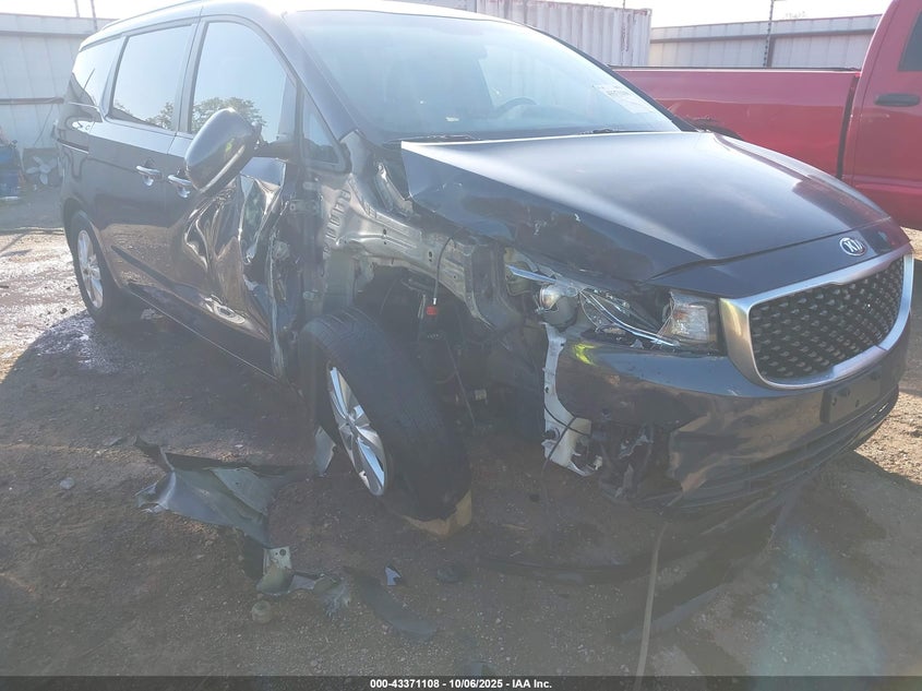 2017 Kia Sedona Lx VIN: KNDMB5C1XH6242672 Lot: 43371108