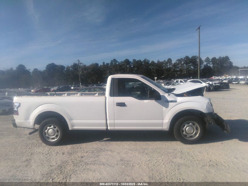 2016 Ford F-150 Xl VIN: 1FTMF1C88GKD25324 Lot: 43371112