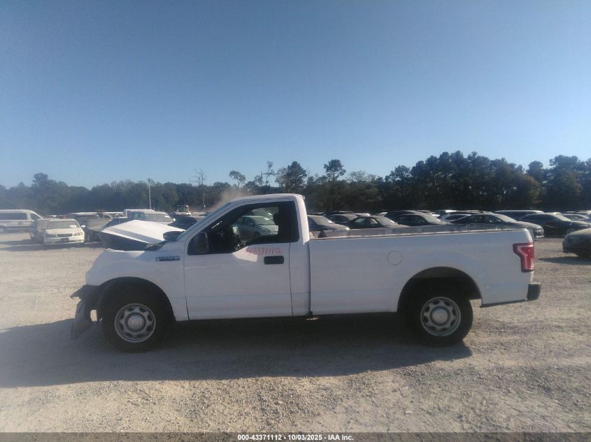 2016 Ford F-150 Xl VIN: 1FTMF1C88GKD25324 Lot: 43371112