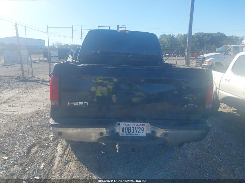 2004 Ford F-250 Lariat/Xl/Xlt VIN: 1FTNW21P14EA13232 Lot: 43371117