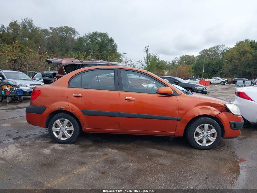 2009 Kia Rio Lx VIN: KNADE223196516199 Lot: 43371121