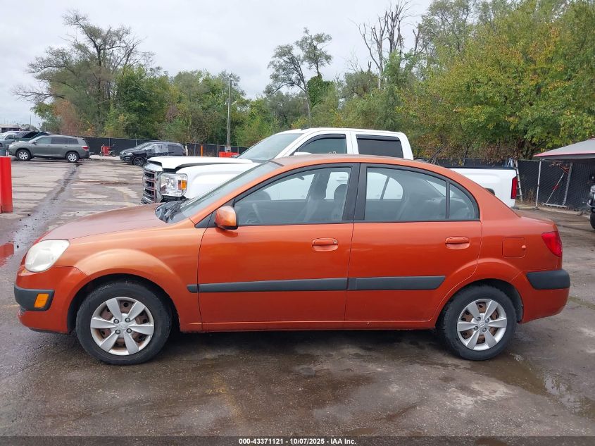 2009 Kia Rio Lx VIN: KNADE223196516199 Lot: 43371121