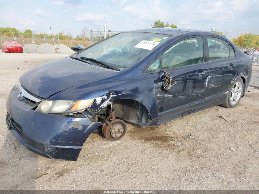 2008 Honda Civic Ex VIN: 1HGFA16828L033233 Lot: 43371140