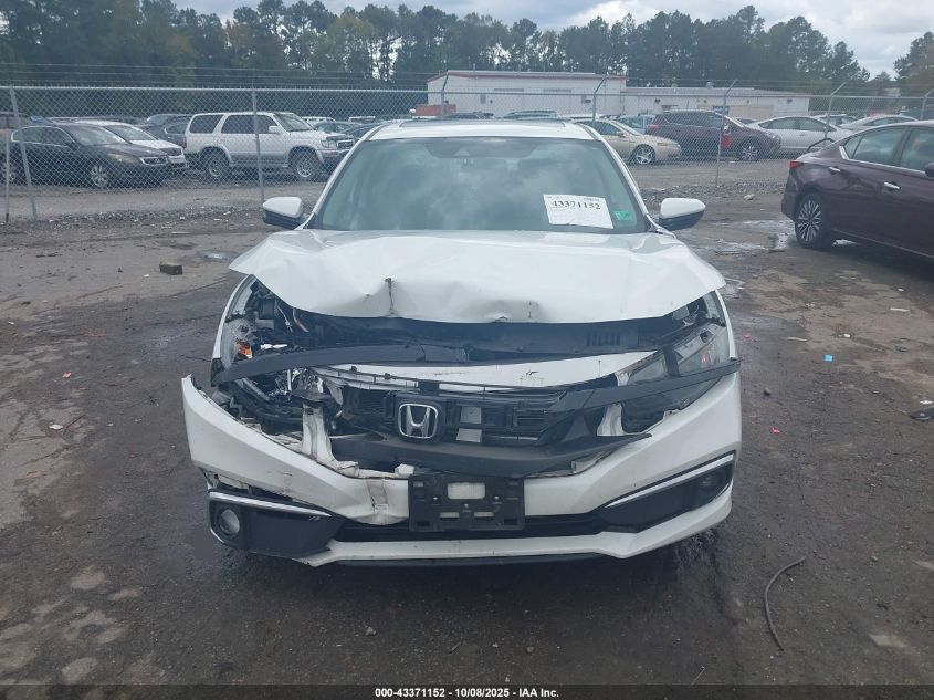 2019 Honda Civic Ex VIN: 19XFC1F38KE013694 Lot: 43371152