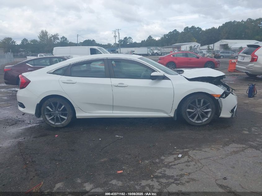 2019 Honda Civic Ex VIN: 19XFC1F38KE013694 Lot: 43371152