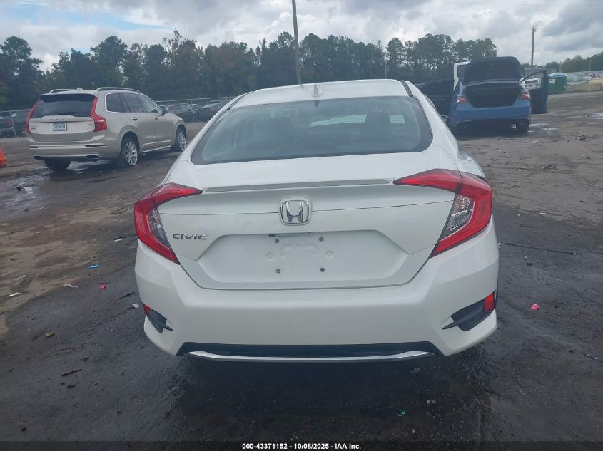 2019 Honda Civic Ex VIN: 19XFC1F38KE013694 Lot: 43371152