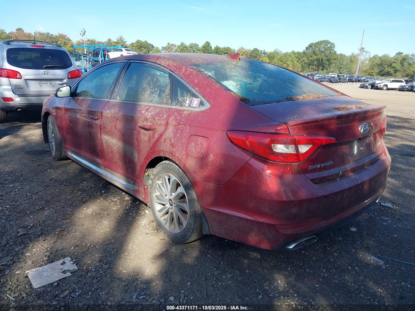 2016 HYUNDAI SONATA SPORT - 5NPE34AF5GH288649