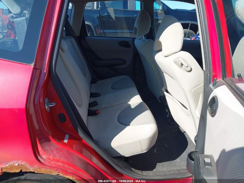 2007 Honda Fit VIN: JHMGD38487S021865 Lot: 43371180