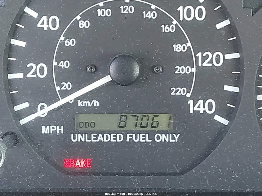 1998 Toyota Camry Xle V6 VIN: JT2BF28KXW0092261 Lot: 43371190