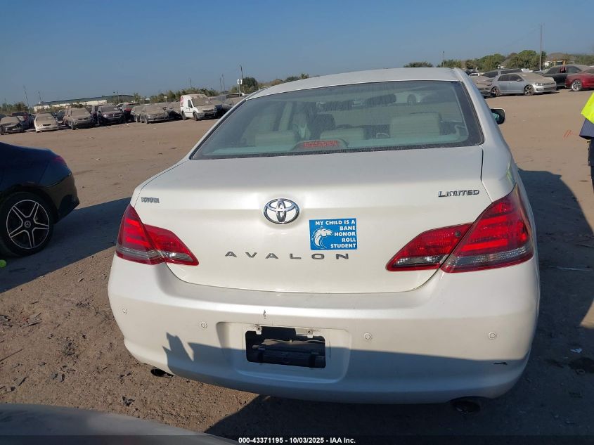 2008 Toyota Avalon Limited VIN: 4T1BK36BX8U292771 Lot: 43371195