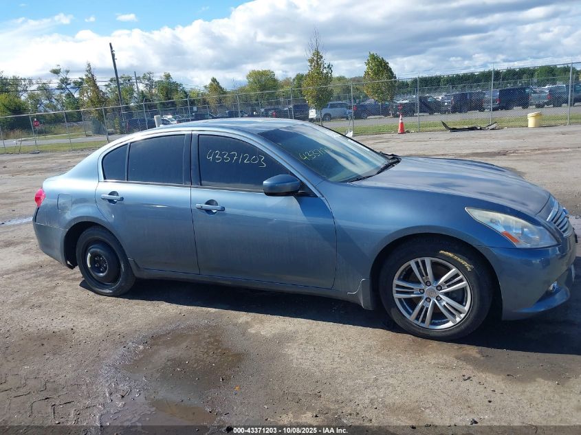 2010 Infiniti G37X VIN: JN1CV6AR8AM461376 Lot: 43371203