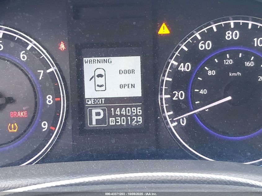 2010 Infiniti G37X VIN: JN1CV6AR8AM461376 Lot: 43371203