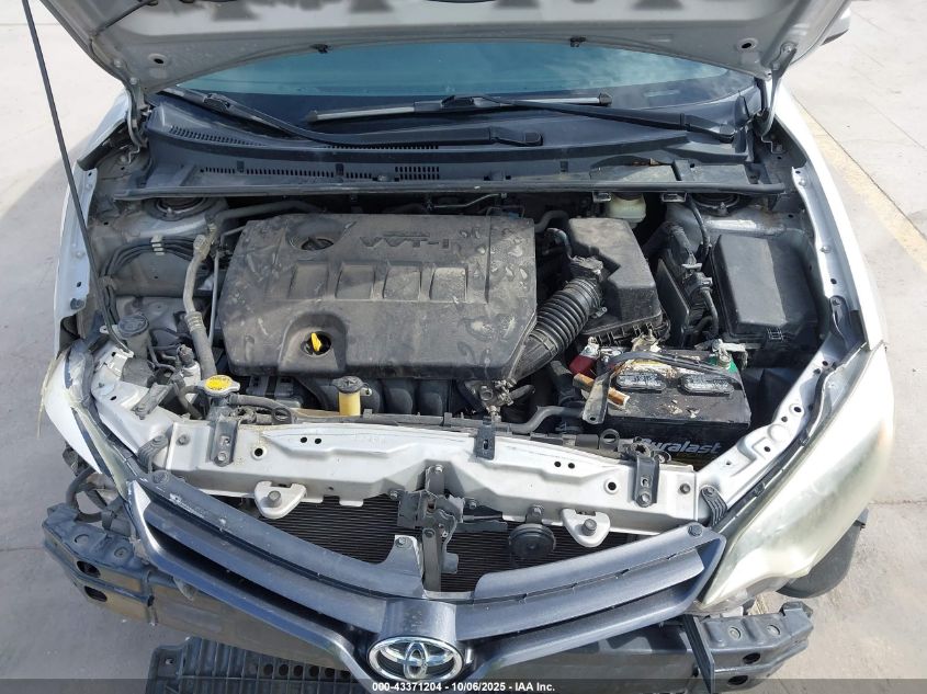 2016 Toyota Corolla Le VIN: 5YFBURHE5GP537934 Lot: 43371204