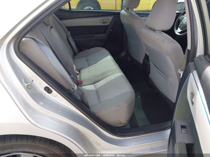 2016 Toyota Corolla Le VIN: 5YFBURHE5GP537934 Lot: 43371204