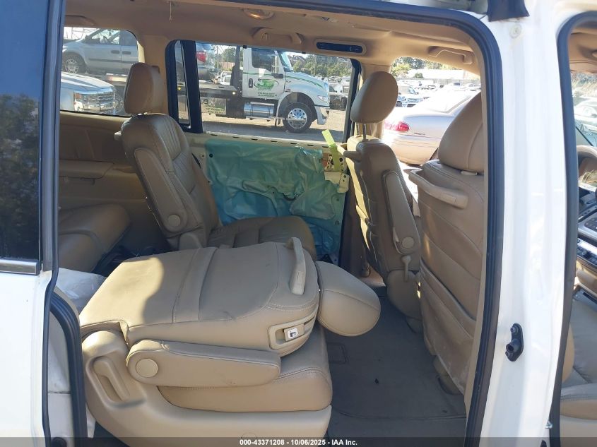 2010 Honda Odyssey Ex-L VIN: 5FNRL3H76AB069912 Lot: 43371208