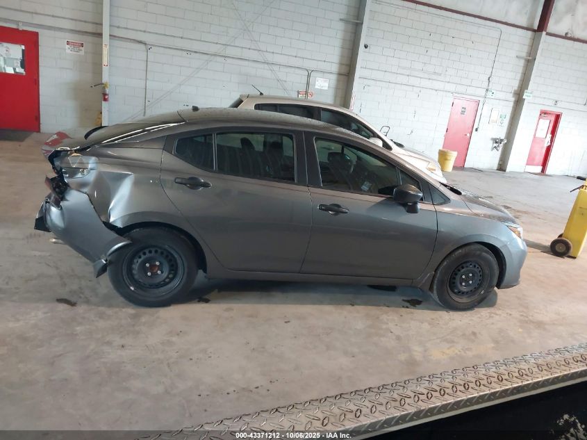 2025 Nissan Versa 1.6 S VIN: 3N1CN8DV9SL820508 Lot: 43371212