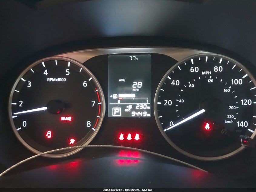 2025 Nissan Versa 1.6 S VIN: 3N1CN8DV9SL820508 Lot: 43371212