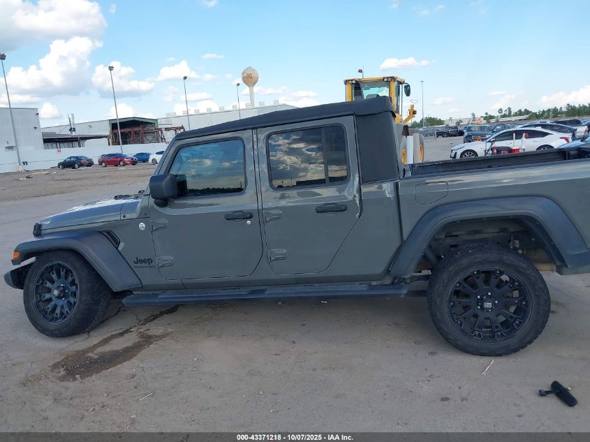 2020 Jeep Gladiator Sport S 4X4 VIN: 1C6HJTAG8LL148162 Lot: 43371218