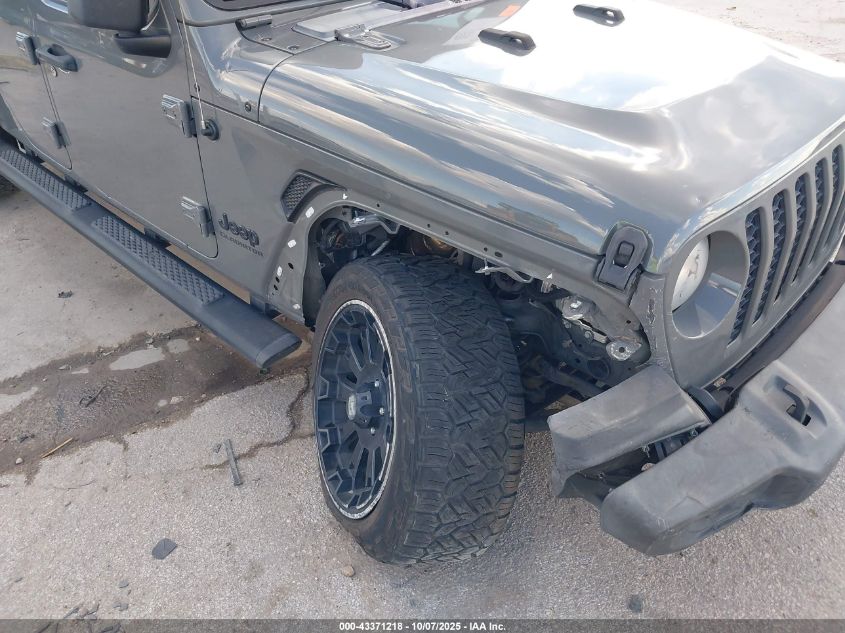 2020 Jeep Gladiator Sport S 4X4 VIN: 1C6HJTAG8LL148162 Lot: 43371218