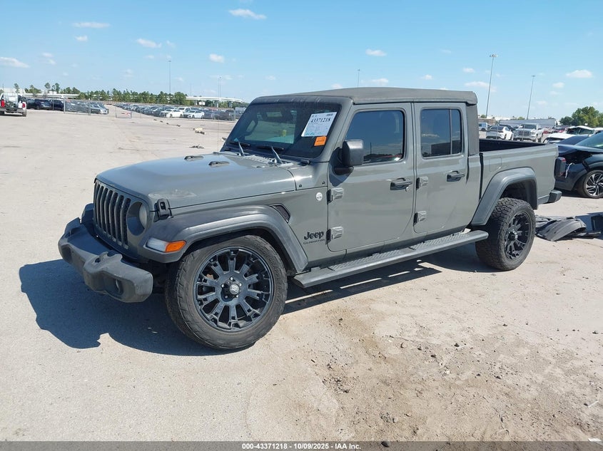 1C6HJTAG8LL148162 2020 JEEP GLADIATOR photo no. 2