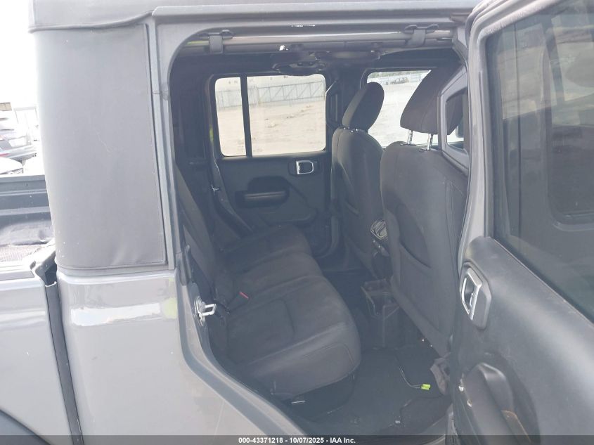 2020 Jeep Gladiator Sport S 4X4 VIN: 1C6HJTAG8LL148162 Lot: 43371218